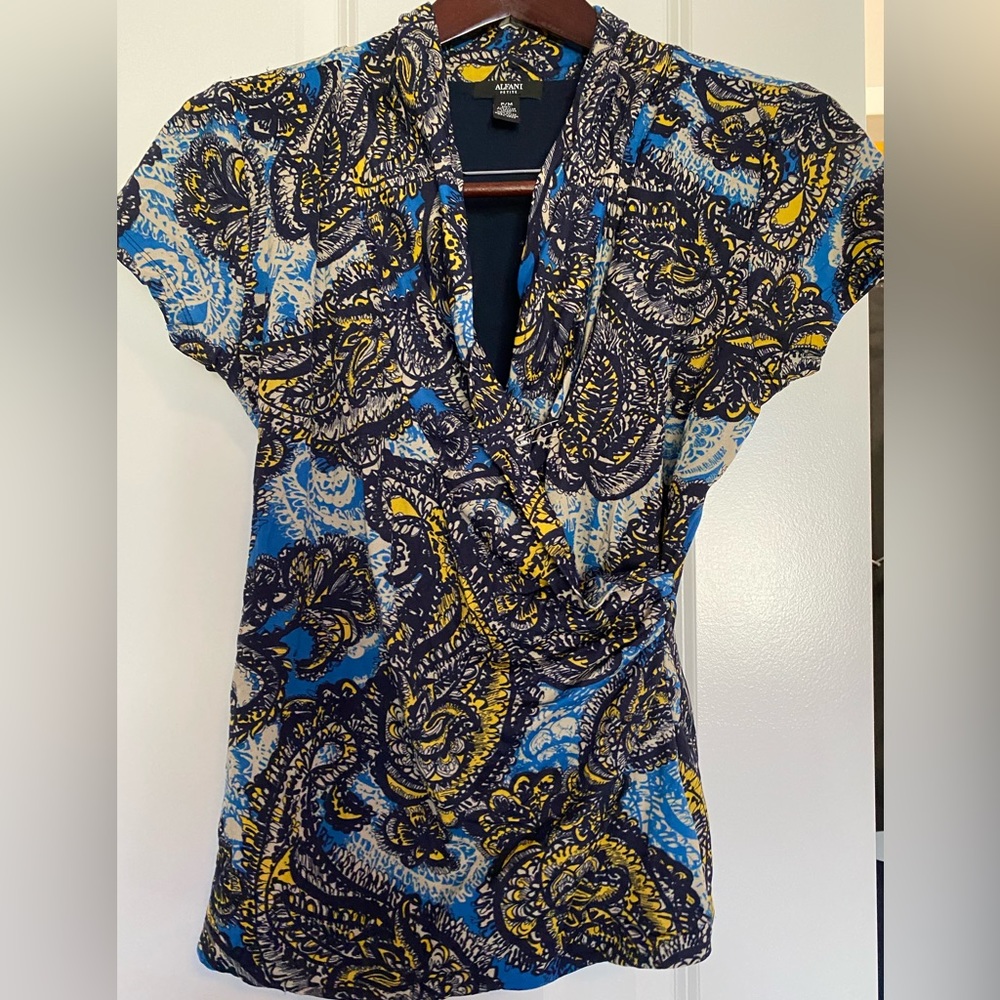 Alfani wrap shirt NWOT